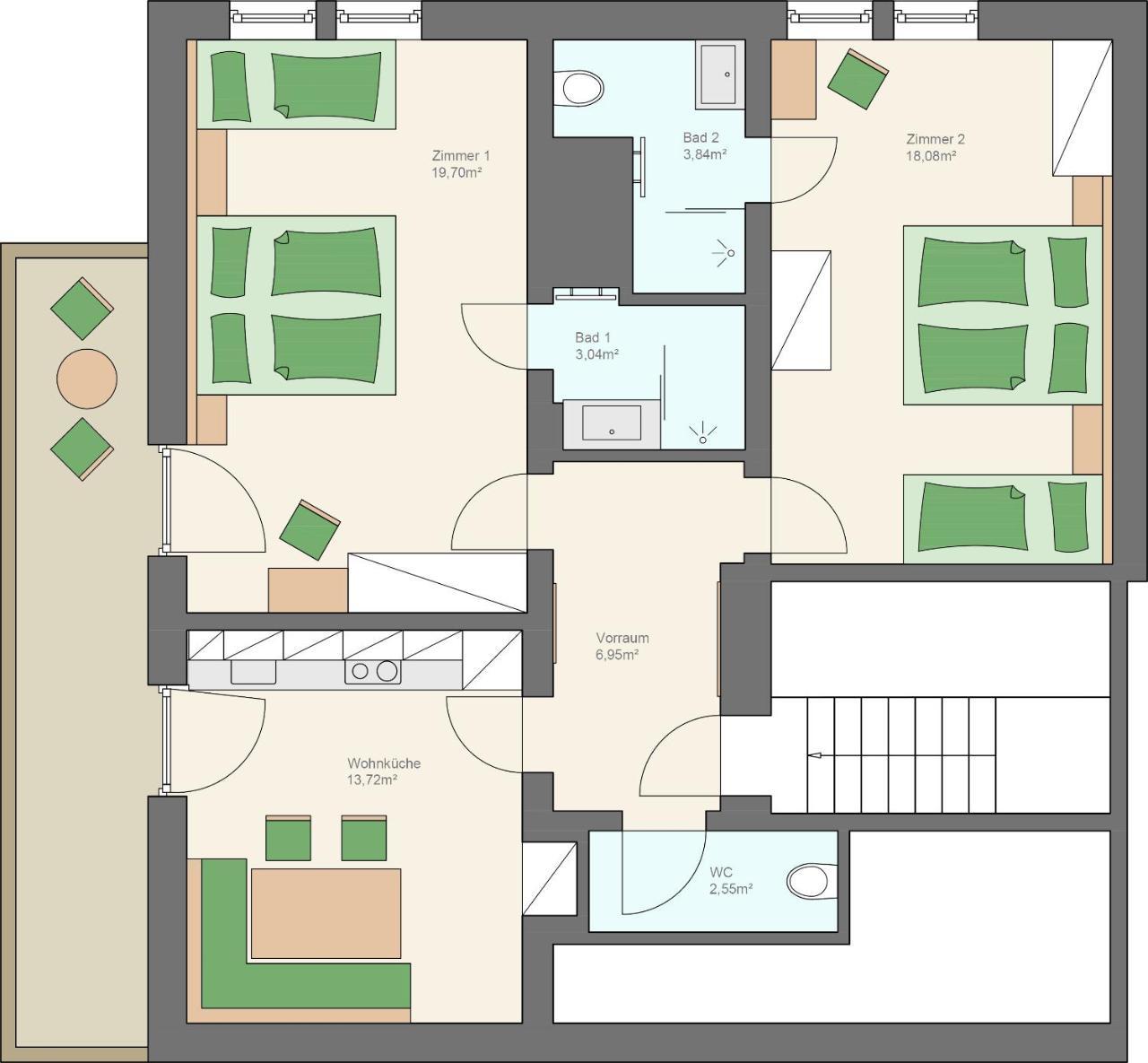 Apartmán Stockhambauer Kleinarl Exteriér fotografie