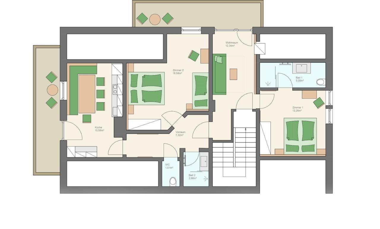 Apartmán Stockhambauer Kleinarl Exteriér fotografie